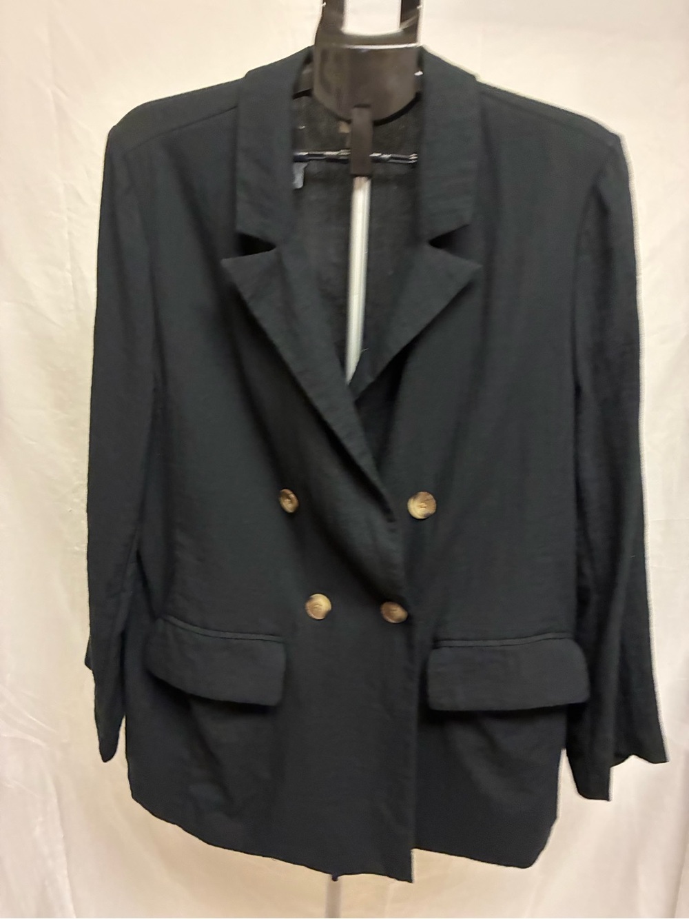 Walmart’s “A New Day” Brand Lightweight Blazer Jacket Size XXL Black